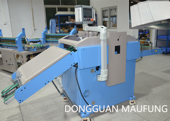 آلة قطع فهارس دفاتر اليوميات الأوتوماتيكية بالكامل من شركة China Maufung Machinery MF-PBM350