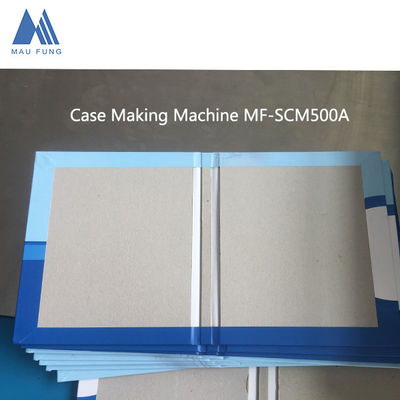 آلة ربط أغطية الحافلة الصلبة شبه الأوتوماتيكية ، آلة صنع أغطية الكتب المحمولة MF-SCM500